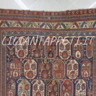 antico tappeto persiano lori disegno boteh tutto lana seconda metà 800 239x151 cm