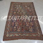 antico tappeto persiano lori disegno boteh tutto lana seconda metà 800 239x151 cm