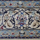 tappeto persiano nain 6fili fondo avorio extrafine misto seta firmato nain habibian 170x116 cm