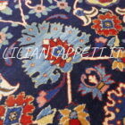 Tappeto ghazvin motivo avshan extrafine persiano annodato a mano in lana su cotone 388x305 cm