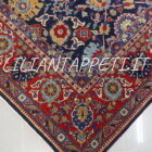 Tappeto ghazvin motivo avshan extrafine persiano annodato a mano in lana su cotone 388x305 cm