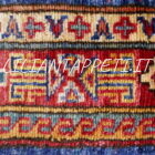 passatoia fondoletto orientale kazak fondo blu 178x62 cm