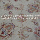 coppia scendiletti orientali ziegler color avorio per camera da letto circa 120x80 cm
