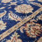 coppia scendiletti orientali ziegler color blu per camera da letto circa 120x80 cm
