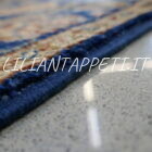 coppia scendiletti orientali ziegler color blu per camera da letto circa 120x80 cm