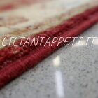 coppia scendiletti orientali ziegler color rosso per camera da letto circa 120x80 cm