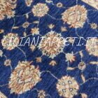 coppia scendiletti orientali ziegler color blu per camera da letto circa 120x80 cm