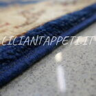 coppia scendiletti orientali ziegler color blu per camera da letto circa 120x80 cm