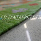 passatoia fondoletto kilim afghano da corridoio multicolore 195x68 cm in lana