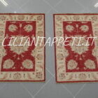 scendiletti orientali ziegler color rosso circa 90x60 cm