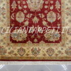 fondoletto passatoia fondo rosso ziegler da camera da letto 185x88 cm