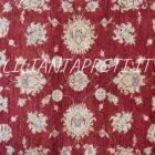 tappeto orientale ziegler rosso da salotto in lana 242x173 cm