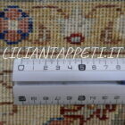 tappeto orientale ziegler blu da salotto in lana 239x173 cm